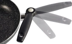 Pan Stone Rock Inklapbare Greep 22 Cm