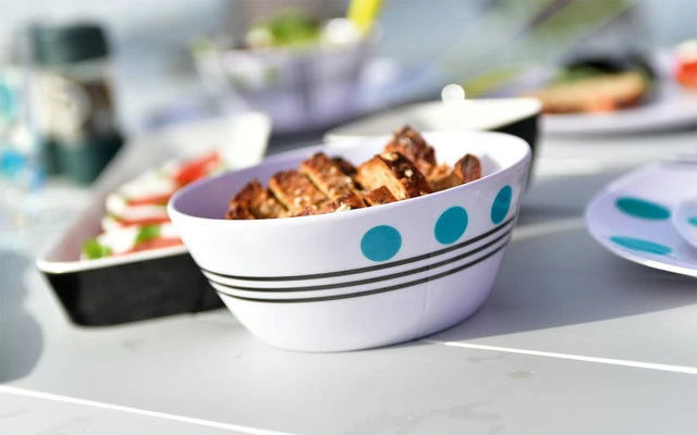 Melamine Serviesset Dots 16-dlg. 9 Melamine Serviesset Dots 16-dlg. - Afbeelding 7