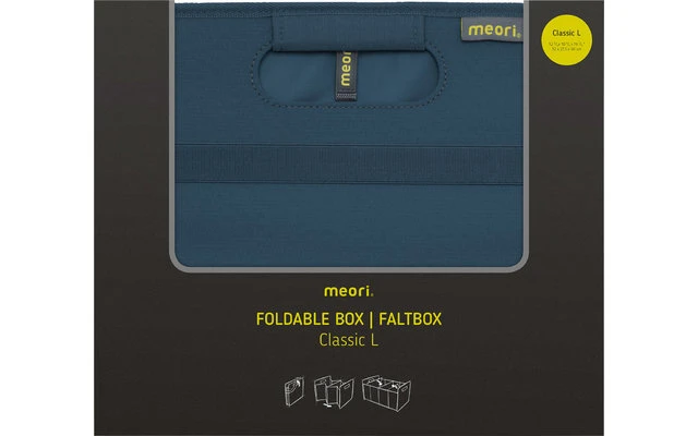 Meori Vouwkist Klassiek Marineblauw Large 9 Meori Vouwkist Klassiek Marineblauw Large - Afbeelding 7