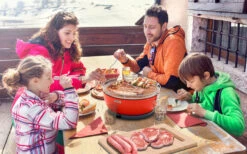 Vuurontwerp Vesuvio Houtskoolgrill / Tafelgrill Groen