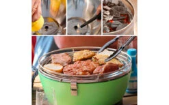 Vuurdesign Vesuvio Houtskoolgrill / Tafelgrill Antraciet -Buitenkampeer Winkel 291145 2438089