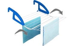 Metaltex Bries Verwarming En Balkon Droger Zwart -Buitenkampeer Winkel 352244 2435093