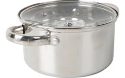 Bo-Camp Royal Roestvrijstalen Sauspan Set 3 St. -Buitenkampeer Winkel 394672 2880152