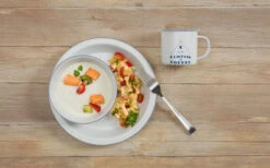 Berger Trekking Serviesset Emaille 3-delig.