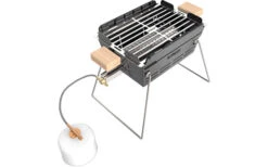 Knister Uitschuifbare Gasgrill / Houtskoolgrill -Buitenkampeer Winkel 427752 3062873