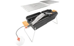 Knister Uitschuifbare Gasgrill / Houtskoolgrill -Buitenkampeer Winkel 427761 3062879