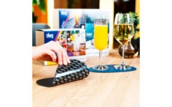 Silwy Metal Nano Gel Placemat Lederlook 40 Cm Blauw 11 Silwy Metal Nano Gel Placemat Lederlook 40 Cm Blauw -Buitenkampeer Winkel 435519 3104169