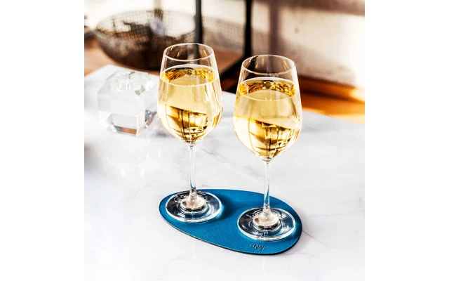 Silwy Metal Nano Gel Placemat Lederlook 40 Cm Blauw 7 Silwy Metal Nano Gel Placemat Lederlook 40 Cm Blauw - Afbeelding 5