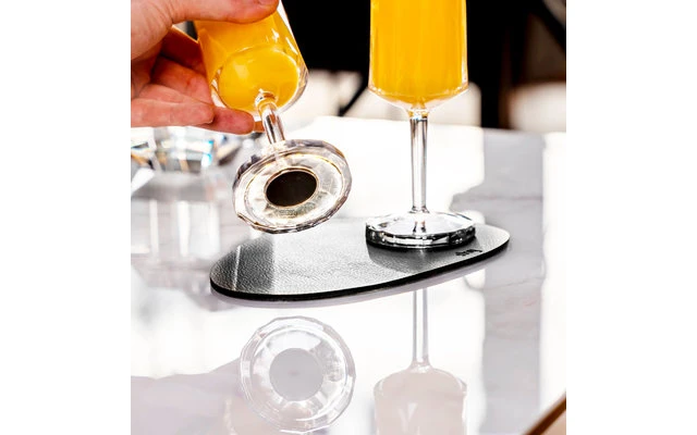 Silwy Metal Nano Gel Placemat Lederlook 40 Cm Blauw 5 Silwy Metal Nano Gel Placemat Lederlook 40 Cm Blauw - Afbeelding 3