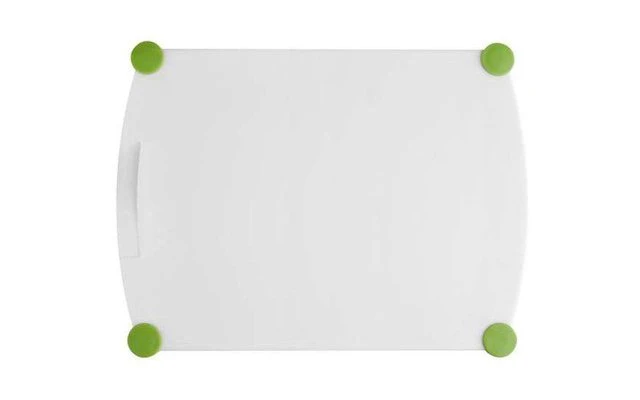 Emsa Perfect Cut Snijplank 30 X 22 Cm Wit / Groen 4 Emsa Perfect Cut Snijplank 30 X 22 Cm Wit / Groen - Afbeelding 2