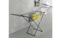 MetalTex Metaaltex Vouwvleugeldroger Mat-zwart