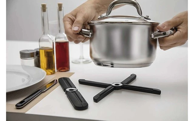 WEDO Onderzetter Zwart 25 Cm 5 WEDO Onderzetter Zwart 25 Cm - Afbeelding 3