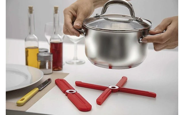 WEDO Onderzetter Zwart 25 Cm 3 WEDO Onderzetter Zwart 25 Cm