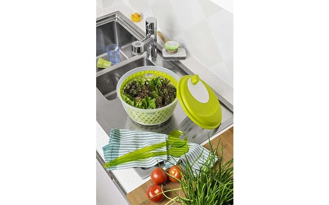 Rotho Onda Salade Serveren Groen 6 Rotho Onda Salade Serveren Groen - Afbeelding 4