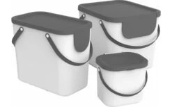 Rotho Albula Recycling Bin Systeem 6 Liter Limoengroen -Buitenkampeer Winkel 489477 3317696 1