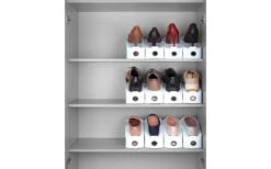 Wenko Schoenhouder Wit Set Van 4 -Buitenkampeer Winkel 495747 3513208