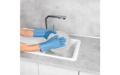 Wenko Silicone Schoonmaak Handschoenen Rena Set Van 2 -Buitenkampeer Winkel 495816 3513721
