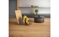 Metaltex Lido Lava Dekselhouder Mat Zwart