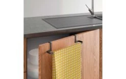 Metaltex Galileo Lava Handdoekbeugel Mat Zwart