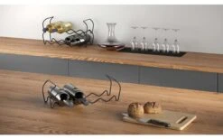 Metaltex WineBar-12 LAVA Stapelbaar Flessenrek Set Van 3 -Buitenkampeer Winkel 497465 3346302