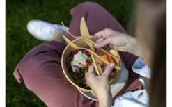 Koziol Klikk Bestekset 3-delig Natuur Koraal -Buitenkampeer Winkel 504278 3431202