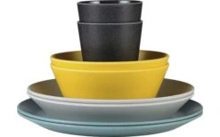 Mepal Bloom Melamine Servies Set 8 Stuks Kiezelzwart 11 Mepal Bloom Melamine Servies Set 8 Stuks Kiezelzwart -Buitenkampeer Winkel 510842 3435920