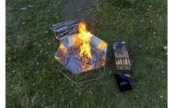 Origin Outdoors Zeshoekige Grill- En Vuurschaal 40 X 45 Cm -Buitenkampeer Winkel 517382 3485083