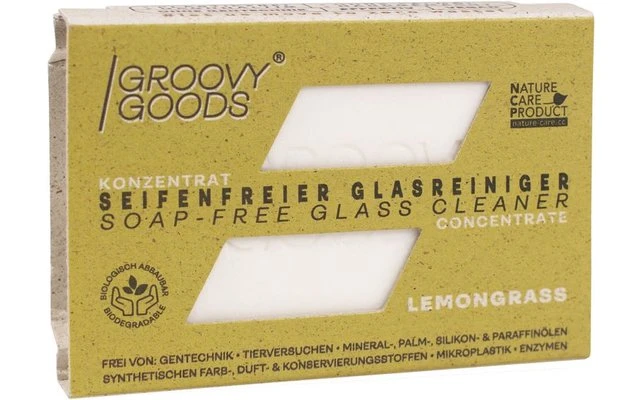 GroovyGoods Zeepvrije Glasreiniger Natuurlijk 4 GroovyGoods Zeepvrije Glasreiniger Natuurlijk - Afbeelding 2