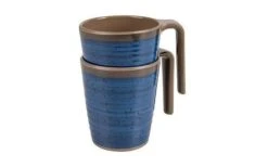 Bo-Camp Halo Servies Set 12 Stuks Blauw -Buitenkampeer Winkel 542170 3518992