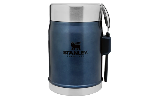 Stanley Classic Legendarische Voedselcontainer Met Lepel 400 Ml Nachtblauw 4 Stanley Classic Legendarische Voedselcontainer Met Lepel 400 Ml Nachtblauw - Afbeelding 2
