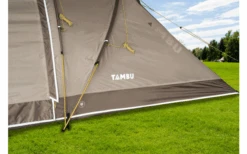 Tambu Agnikunda Comfort Vis à Vis 4 Persoons Trekking Tunnel Tent Bruin -Buitenkampeer Winkel 575867 3935663