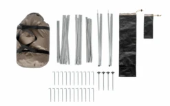 Tambu Nihaita 5 Persoons Familie Tunneltent Bruin -Buitenkampeer Winkel 575887 3940511