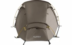 Tambu Natuna 2 Persoons Trekking Tunnel Tent Bruin -Buitenkampeer Winkel 575951 3933663
