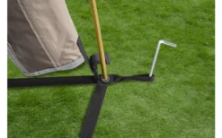 Tambu Natuna 2 Persoons Trekking Tunnel Tent Bruin -Buitenkampeer Winkel 576039 3933679