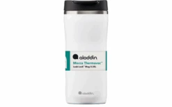 Aladdin Barista Mocca Geïsoleerde Roestvrijstalen Mok 0,35 Liter Petrol Blauw