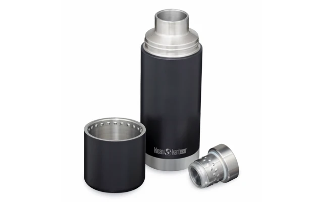 Klean Kanteen TKPro Roestvrij Stalen Thermosfles Schalzwart 750 Ml 4 Klean Kanteen TKPro Roestvrij Stalen Thermosfles Schalzwart 750 Ml - Afbeelding 2