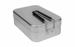 Trangia Lunch Box 210 Alu Met Handvat 165 X 90 X 65 Mm 0,75 Liter -Buitenkampeer Winkel 605123 4446931