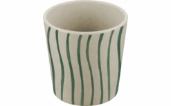Koziol Connect Beker Mok Set 4 Stuks Monstera Stripes 190 Ml