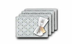 Westmark Arabesque Placemats 4 Stuks 43,5 X 28,5 Cm Taupe
