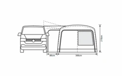 Outdoor Revolution Cayman Combo Air Luifel Laag 180 Tot 210 Cm 15 Outdoor Revolution Cayman Combo Air Luifel Laag 180 Tot 210 Cm -Buitenkampeer Winkel 636907 4332467