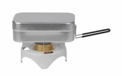 Trangia Lunch Box 210 Alu Met Handvat 165 X 90 X 65 Mm 0,75 Liter -Buitenkampeer Winkel 649335 4551780