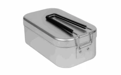 Trangia Lunch Box 210 Alu Met Handvat 165 X 90 X 65 Mm 0,75 Liter -Buitenkampeer Winkel 662604 4551804