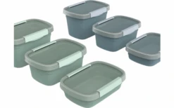 Rotho Clic Eco Koelkastblik Horizon Blauw 0,8 Liter -Buitenkampeer Winkel 684465 4709678