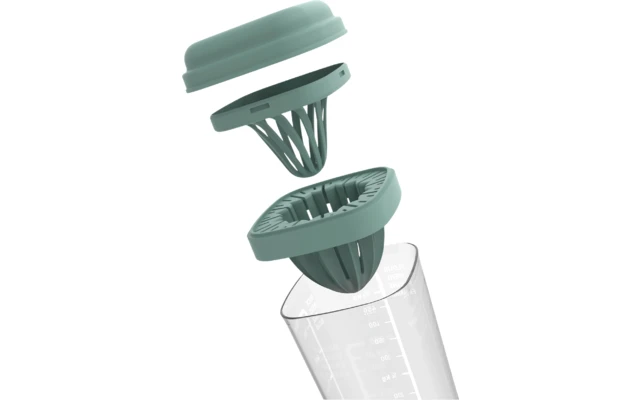 Rotho Loft Shaker 5 In 1 Drinkfles 1 Liter Maretak Groen 6 Rotho Loft Shaker 5 In 1 Drinkfles 1 Liter Maretak Groen - Afbeelding 4