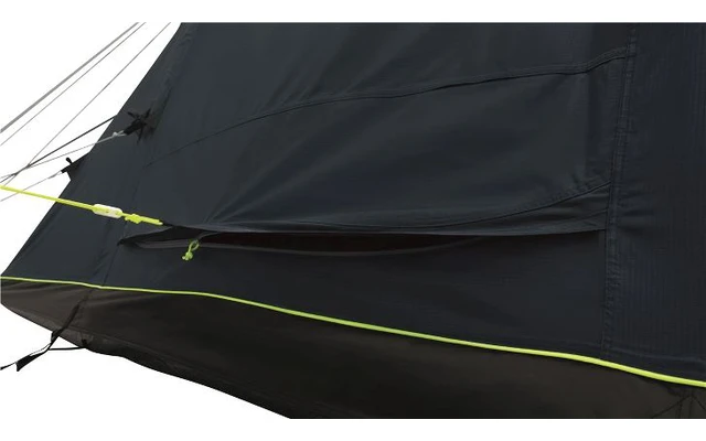 Outwell Forestville 6SA Opblaasbare Drie Kamer Tunnel Tent 6 Personen Donkerblauw 8 Outwell Forestville 6SA Opblaasbare Drie Kamer Tunnel Tent 6 Personen Donkerblauw - Afbeelding 6