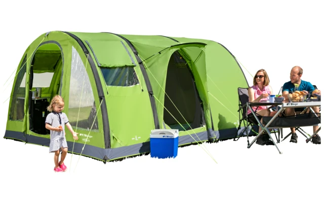 Berger Tent Sierra 6-L Zwarte Slaapcabine 4 Berger Tent Sierra 6-L Zwarte Slaapcabine - Afbeelding 2