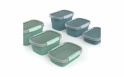 Rotho Clic Eco Koelkastblik Horizon Blauw 0,8 Liter -Buitenkampeer Winkel 696677 5011049