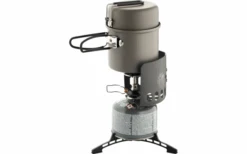 Optimus Electra Fe Kooksysteem Piezo 0,95 Liter Zwart/groen