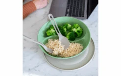 Koziol Connect Separee Menubord Met Deksel 1,5 Liter Natuurblad Groen -Buitenkampeer Winkel 728537 4917062