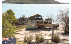 Gordigear Daktent 180 Plus Voor 4 Personen Met Luifel 180 X 320 Cm Grijs -Buitenkampeer Winkel 737414 4968809